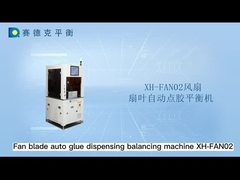 Two Station Cooling fan, Fan Blade Automatic Glue Dispensing Balancing Machine